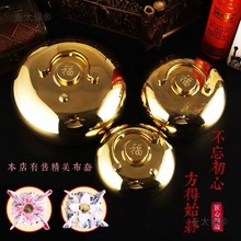 旧 汤婆子 纯铜加厚注水热水袋暖手宝暖壶烫捂子烫背暖脚汤麦太保