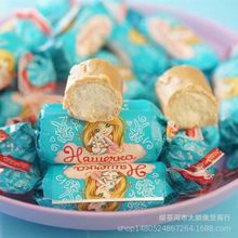 俄罗斯进口巧克力俄宝多尼亚夹心糖果 尼亚年货喜糖500克/1箱10袋