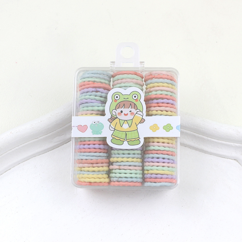 09 # bean knot permen warna kotak tiga-kisi