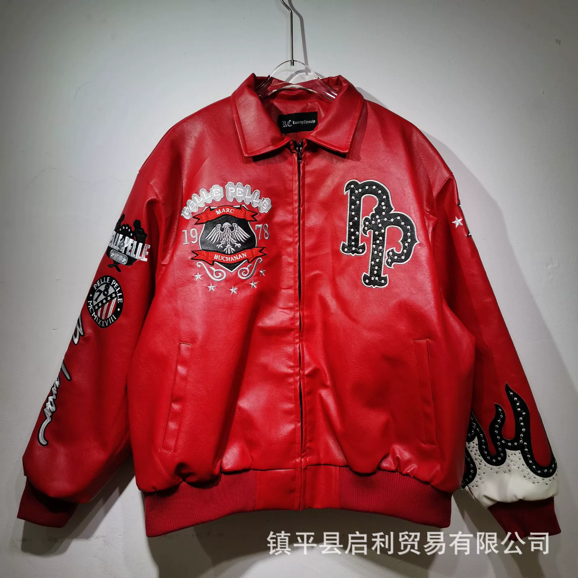 Новая куртка из кожи мотоциклетного стиля Harley для мужчин и женщин, одинаковый стиль с хлопком ретро мотоциклетная одежда тяжелой промышленности вышивка плюс кожаная куртка