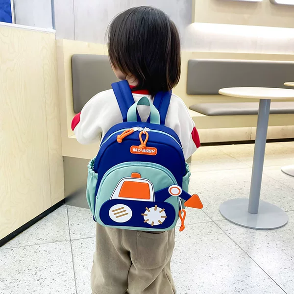 Kindergarten Children's Backpack Boys Cute Cartoon Trendy Small Schoolbag Leisure Travel Outdoor Snack Bag Cross-border