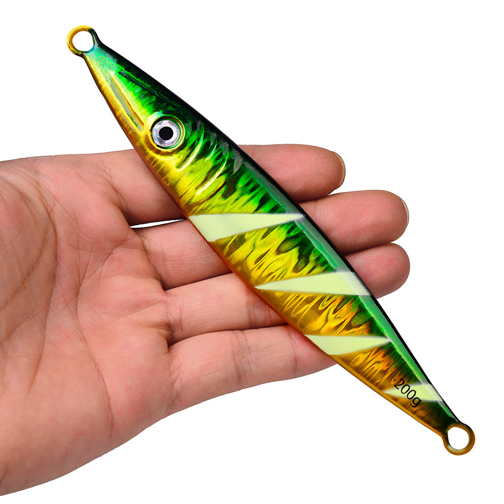 Flutter Jigging Spoon Fishing Lure Spinner Baits Fresh Water Bass Swimbait Tackle Gear