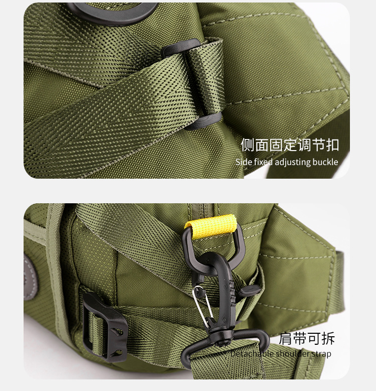 New cross-border large-capacity men's chest bag, outdoor single-shoulder bag, sports phone bag, multi-functional crossbody chest bag undefined