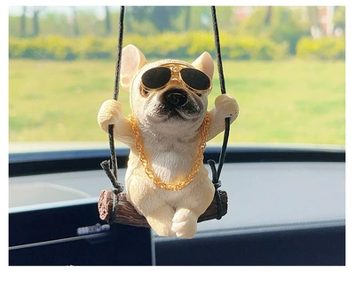 sense car pendant decoration – Car hanging - french-bucket-necklace-yellow
