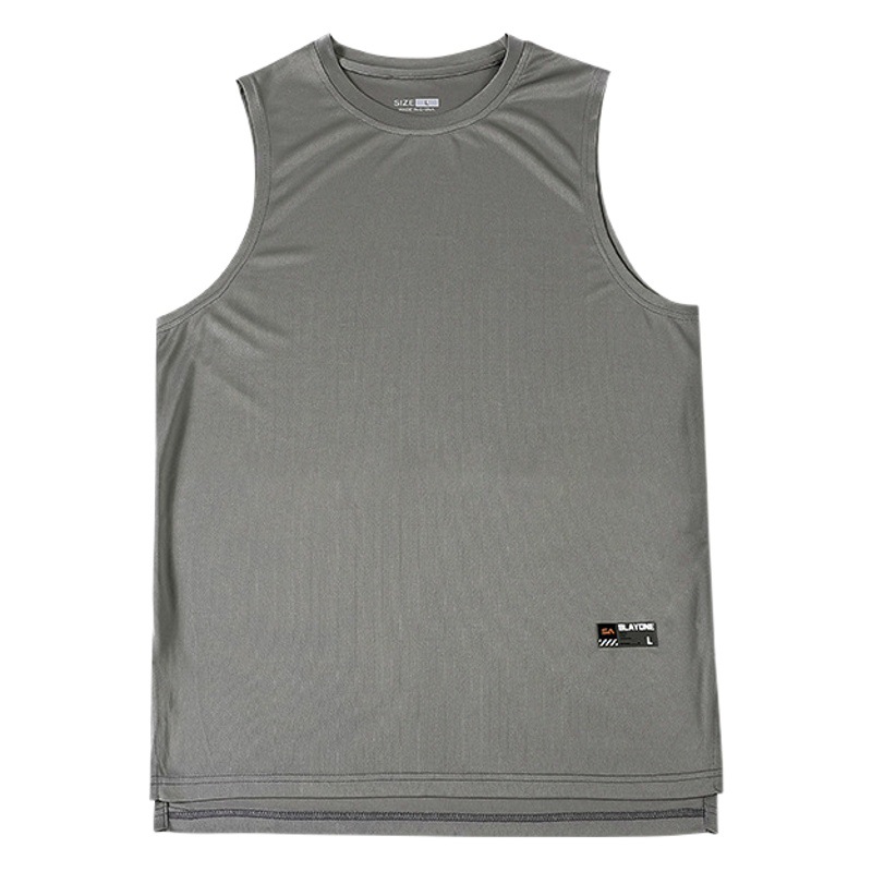 Chaleco deportivo Hombre Fitness chaleco sin mangas de secado rápido entrenamiento de baloncesto al aire libre obstáculo correr baloncesto chaleco deportivo