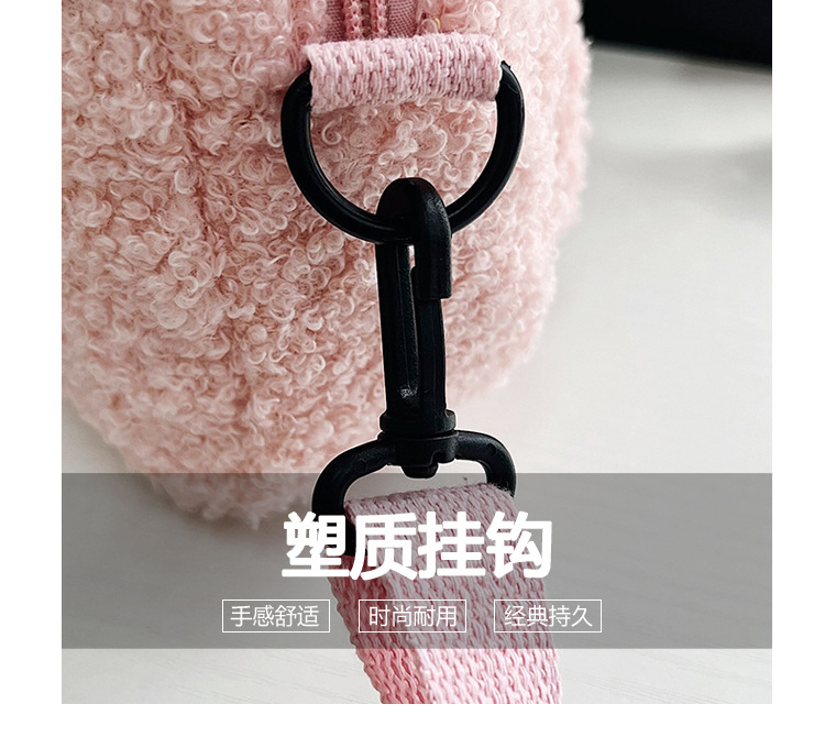 2022 Autumn and winter Edition Japanese cute plush bear bag, new Instagram cartoon student crossbody bag and single-shoulder bag undefined