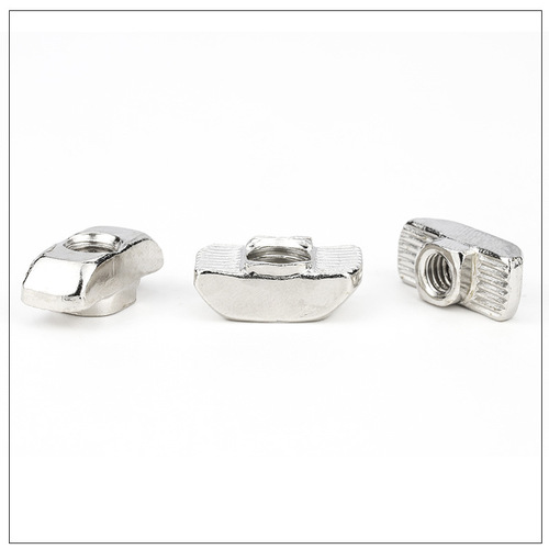 European standard nickel-plated T-nut, carbon steel boat nut, hammer nut, industrial aluminum special accessories M3|M6