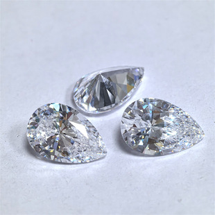 �S�ҹ���ˮ�����ΰ�ɫ�ʯ��ʯ ���쌚ʯ�Ƕ�ʯCZ��ʯDIY���