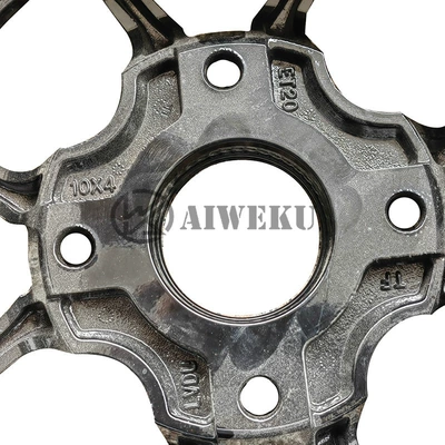 Motorcycle wheel hub 10x4 aluminum wheel electric
