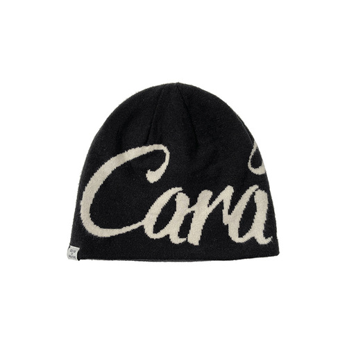 American Street Alphabet Embroidered Double-Sided Knitted Hat for Men and Women Hip-Hop Skateboard Earflap Head Hat Autumn and Winter Cold Hat Trendy