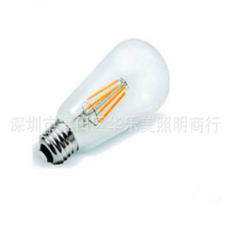 LED retro bulb, incandescent lamp, pacifier, E27