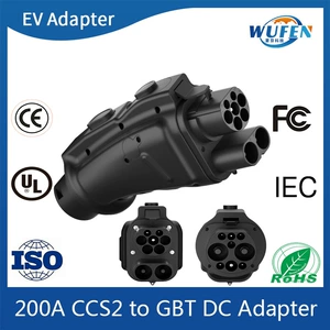 Elektrikli Avtomobil Avropa Standart Doldurma CCS2-dən GBT-ə Adapter