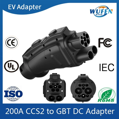 Electric car European standard charging pile to national standard car CCS2 to GBT European standard to national standard adapter (EV şarj adapterləri)