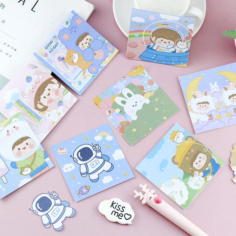 Мультяшные наклейки Ns серии заметок