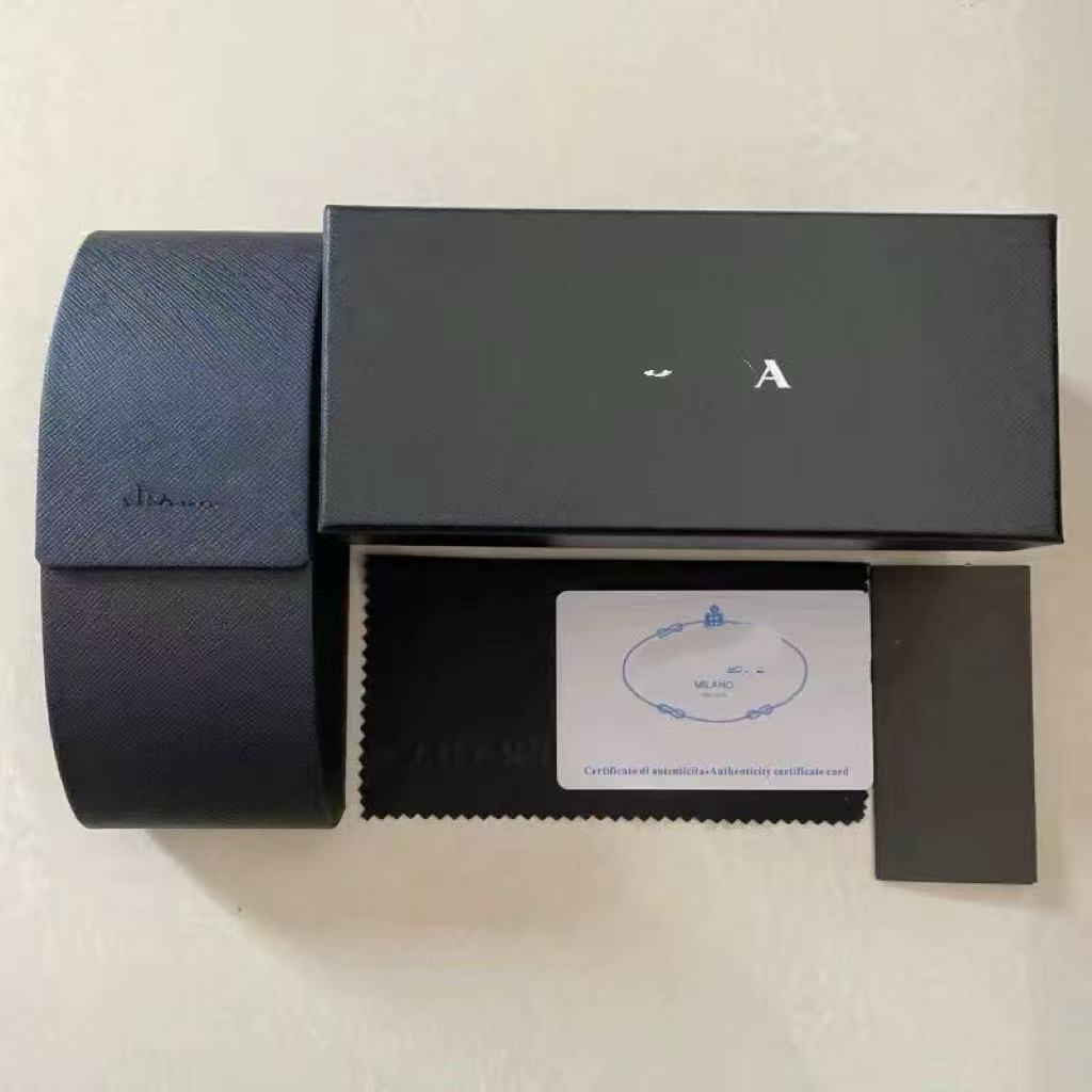 Inventario al por mayor nueva caja de gafas de alta calidad, caja de gafas de sol de alta gama, caja de gafas de sol, caja de paquete completa