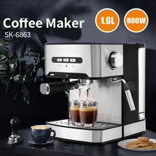 Foreign Trade Espresso Machine Home Office Capsule Powder Dual-Purpose Coffee Maker