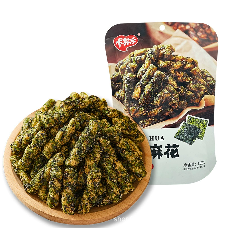 Хаки 96 г матовые твист морские водоросли кунжутный вкус целая коробка оптом и в розницу офисные повседневные закуски
