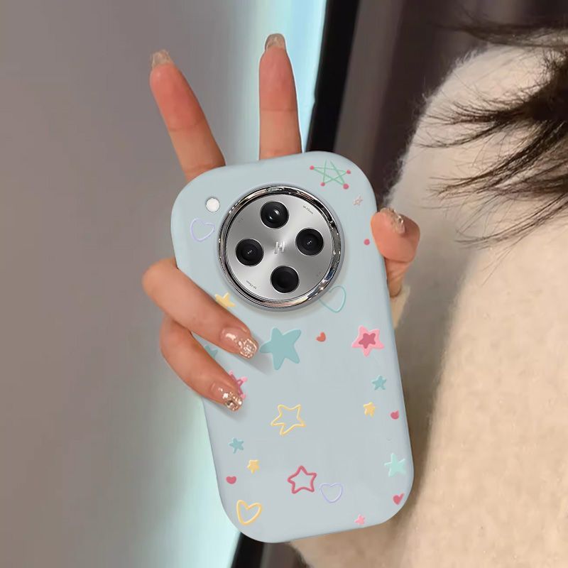 适用oppofindx8pro手机壳新款OPPOfindx7ultra手机壳卡通彩色星星|undefined