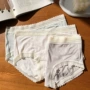 弹力女士提花桑蚕丝三角裤