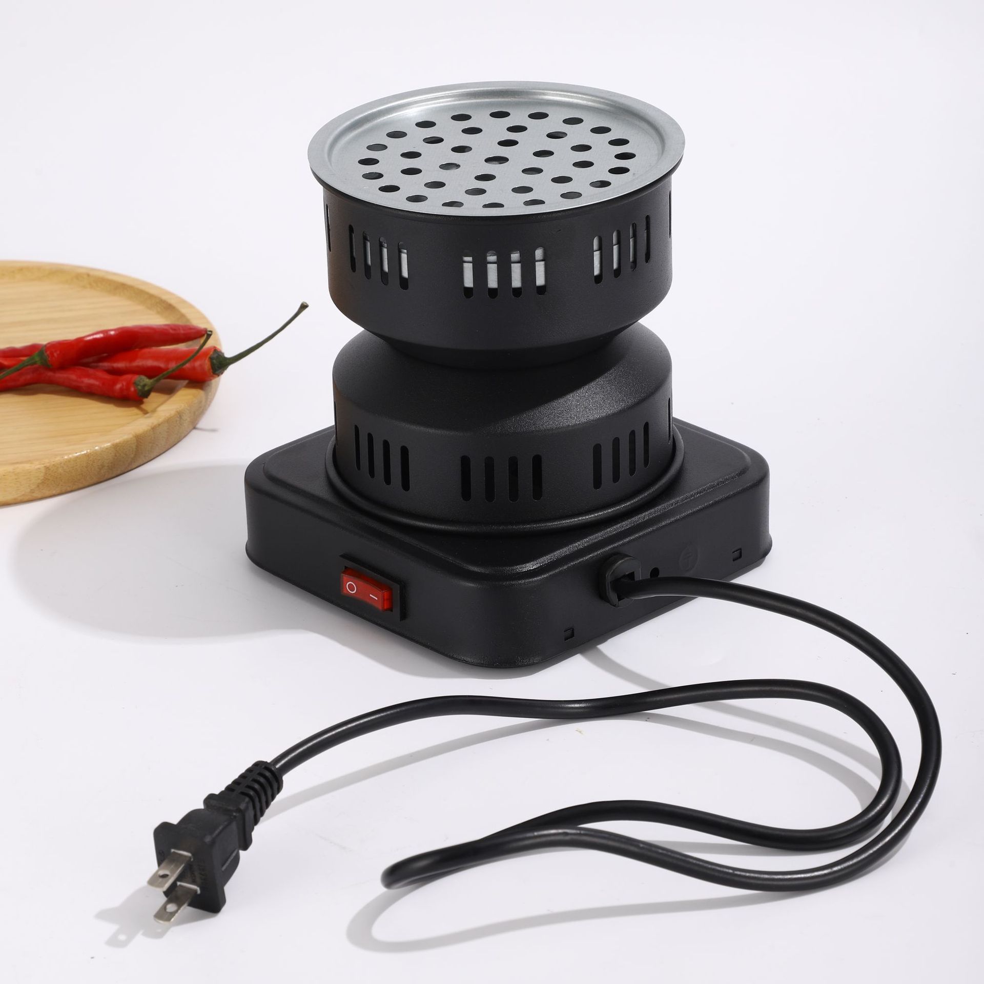 Portable Temperature-Controlled Electric Charcoal Stove New Cross-Border Arabian Shisha Charcoal Stove Shisha Accessories Charcoal Stove Charcoal Stove