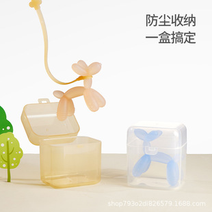 Small month-old cartoon ball dog tooth gum baby anti-eating hand grinding stick press stroke small toy tooth gum factory direct supply