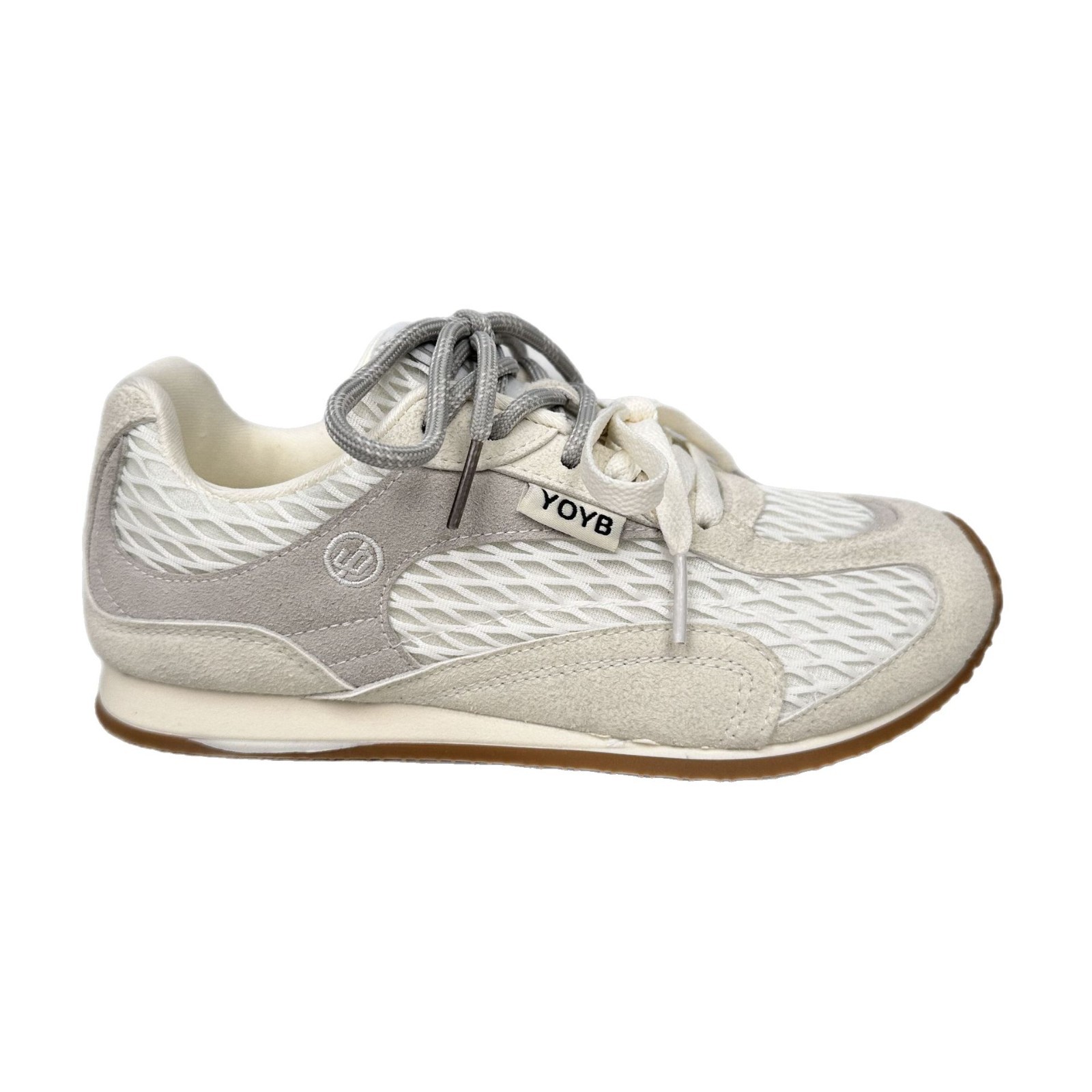Zapatos de red deportiva de todo fósforo de onda lejana 2025 nuevos zapatos de entrenamiento alemán retro de nicho zapatillas de deporte casuales planas resistentes al desgaste