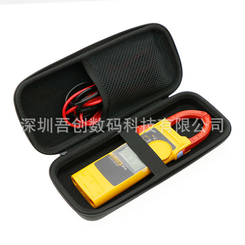 适用 福禄克F301钳形表万用表收纳包F302+ F303 F305 362电流表盒