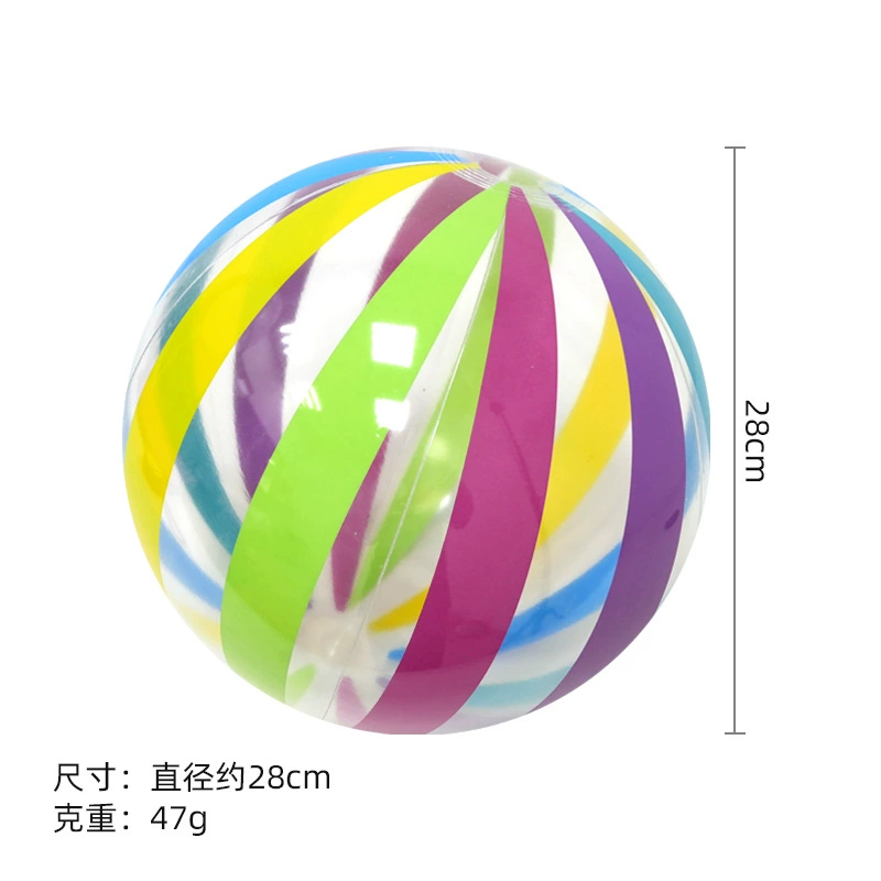 Надувной пляжный футбольный мяч PVC играют в воде,