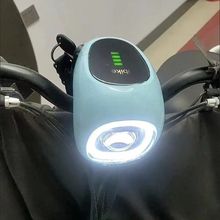 新款电动车48V-60V通用电量显示带喇叭LED大灯日行灯一体仪表总成