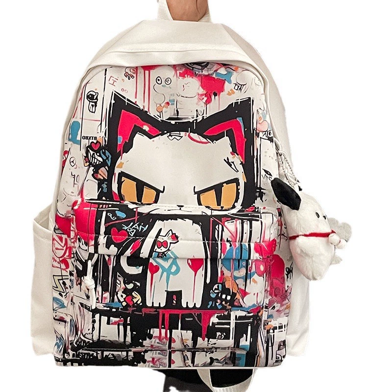Backpack, shoulder bag, school bag, Korean style, for students, for beloved