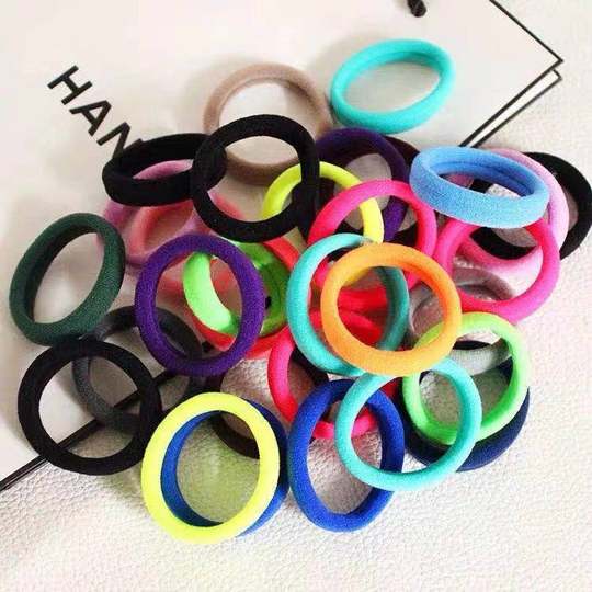 Stretch Towel Hair Band Korean Style Headband Seamless Rubber Band Hair Tie Adult Women's Simple Children's Jewelry