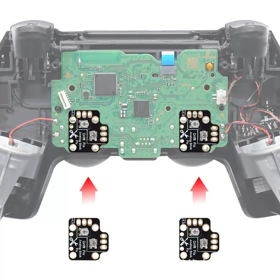 Подходящий для PS5 PS4 ONE XSX PC ручка джойстика потенциометр дрейф ремонт калибровка регулировка платы