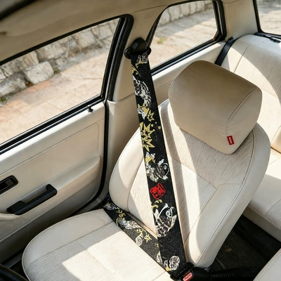 JDM universal car seat belts Car seat belt - black-koi