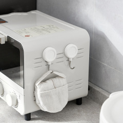 Japanese KM Strong Magnetic Hooks No-Nail Refrigerator Magnetic Hooks Invisible Adhesive Hooks Magnetic Hanging Hooks