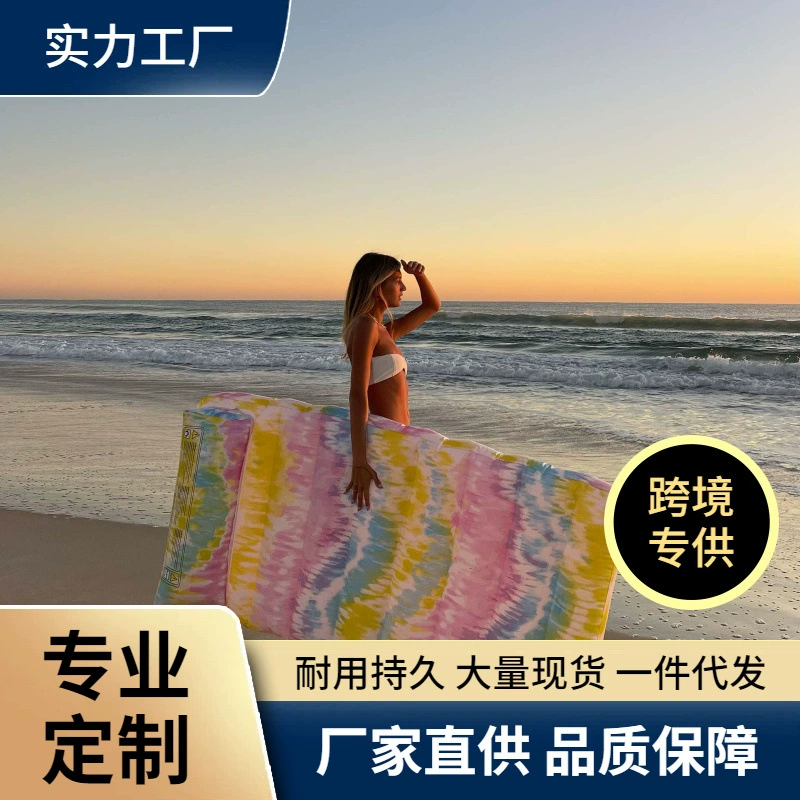 Источник производителей трансграничный новый надувной акварель плавающий ряд кресло в полоску для взрослых Плавающая сетка для кровати красный артефакт стрельбы