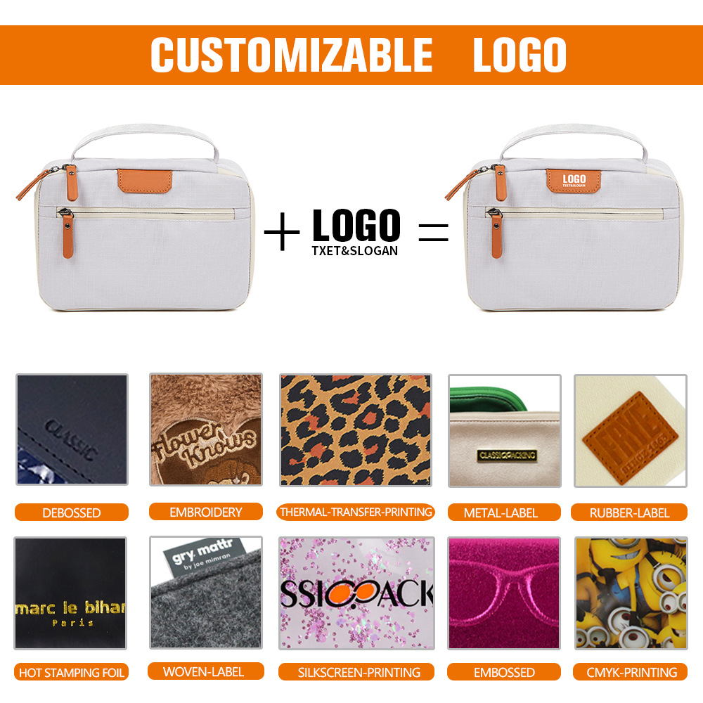 Suministro directo de fábrica de gran capacidad bolsa de almacenamiento de viaje portátil impermeable cuidado de la piel bolsa de lavado viaje de negocios bolsa de cosméticos