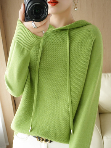 Cross-border wholesale new autumn and winter osmanthus knitting sweater for women, can be worn as a base layer or outerwear, loose and versatile