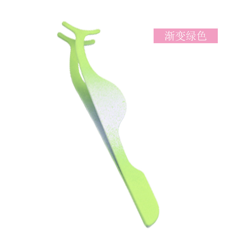 Suministro directo de fábrica rizador de pestañas ayuda de pestañas falsas pinzas de pestañas anti-sacudida de mano arco clip cosmético