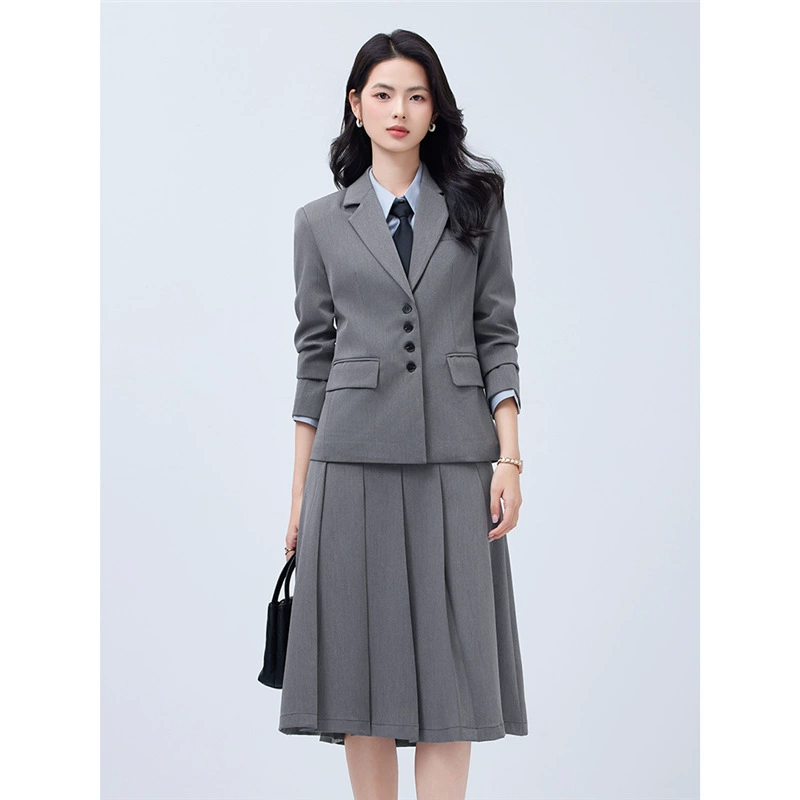 Костюм для женщин 2025 новый весенне-осенний костюм для учителей, студентов, собеседований, профессиональный формальный костюм высокого класса
