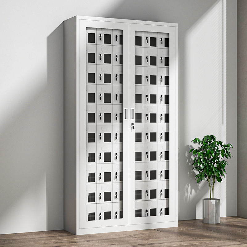 智能手机柜人脸识别手机存放柜会议室手机寄存柜刷卡系统手机柜