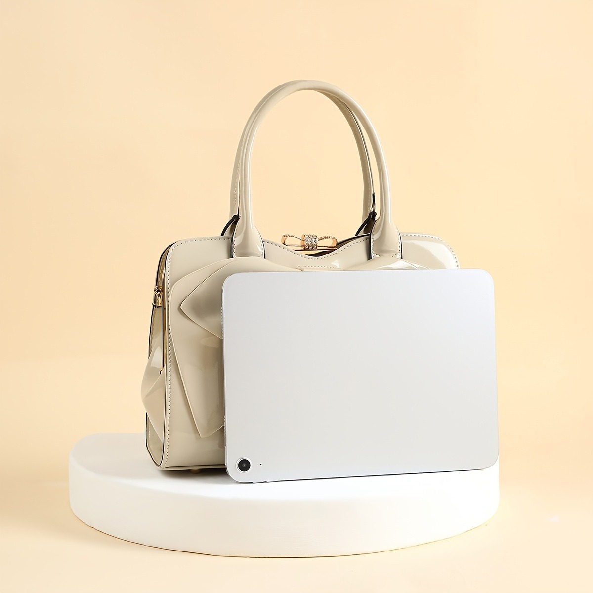 2025 bolsos de mujer nueva bolsa de moda, bolsos de mujer de cuero esmaltado, bolsos de hombro, bolsos de brazo mini