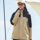 Winter Outdoor Three-in-One Jacket Two-Piece Set for Men and Women Couple Mountaineering Overalls Casual Autumn and Winter Warm Jacket