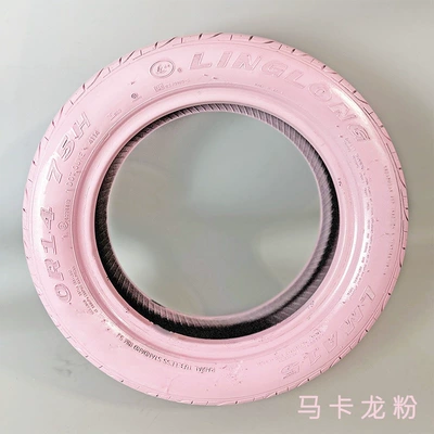 real-life CS decorative tires – Non-industrial tires - eco-friendly-paint-diameter-53-55cm-macaron-pink