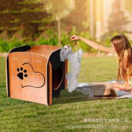 高颜值猫抓板猫窝宠物用品工厂直销拼装diy猫窝狗窝猫咪宠物窝