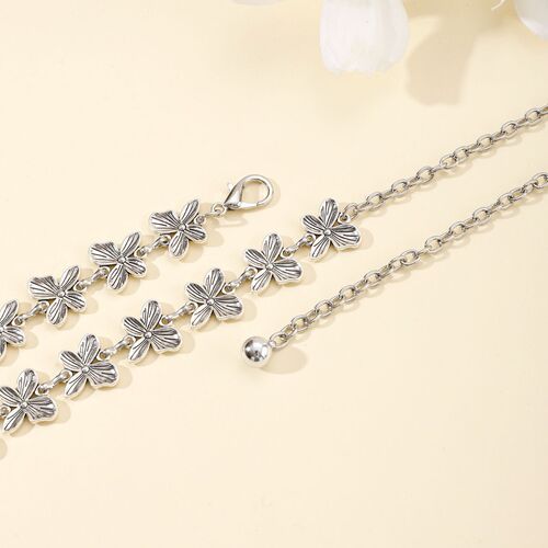 Cross-border alloy waist chain women's high-end butterfly waist chain, multiple options available, belt waist chain wholesale
