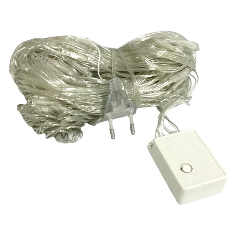 Transfronterizo luz neta LED intermitente luz de la secuencia de luz baja tensión 24V Solar al aire libre pesca neta luz césped vacaciones luz decorativa