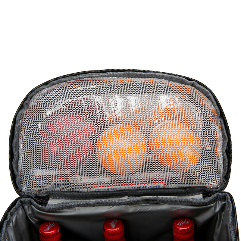 Comercio exterior transfronterizo doble mochila picnic camping fresco aislamiento frío de gran capacidad multifuncional al aire libre paquete de hielo