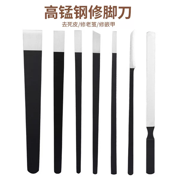 Stainless Steel Pedicure Knife, Dead Skin Remover, Callus Remover, Foot Knife, Yangzhou Three-Knife Set, Pedicure Tools