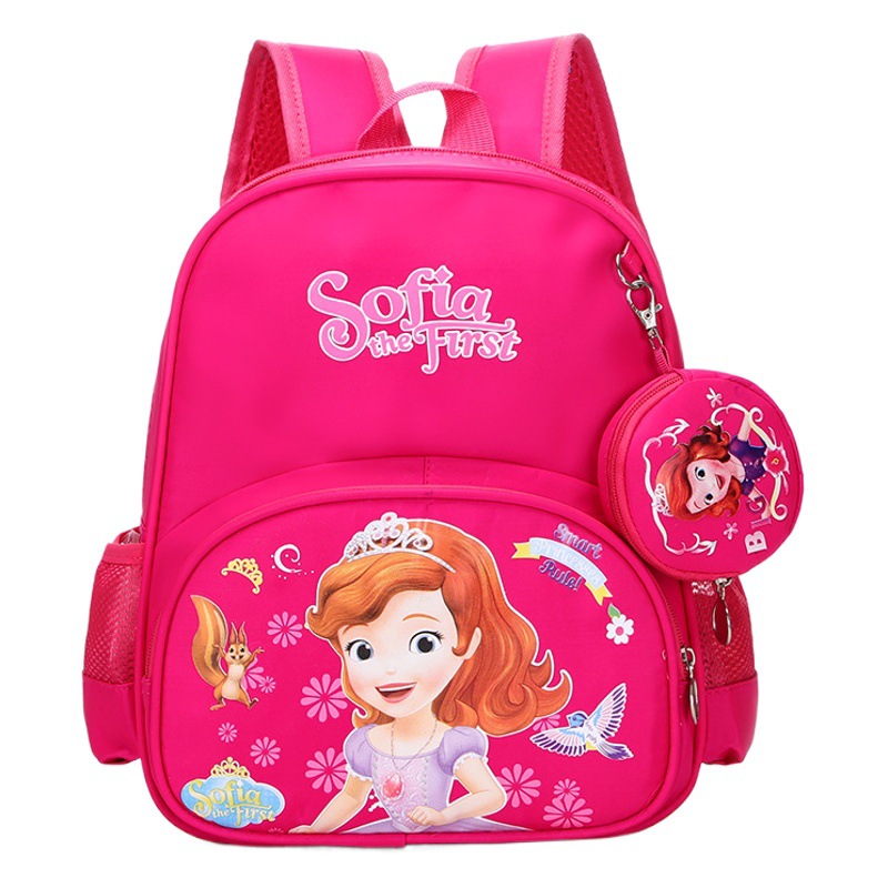 New Cute Children's Bag Cartoon Kindergarten Backpack Trendy Boys and Girls School Bag Lightweight Travel Backpack