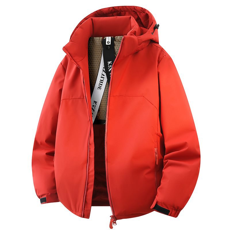 【夜的第七章】秋冬王炸新款情侣多色户外冲锋夹棉石墨烯连帽时尚